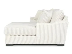 Mor Furniture Casper Sofa Chaise In Pony Slate, Left Facing