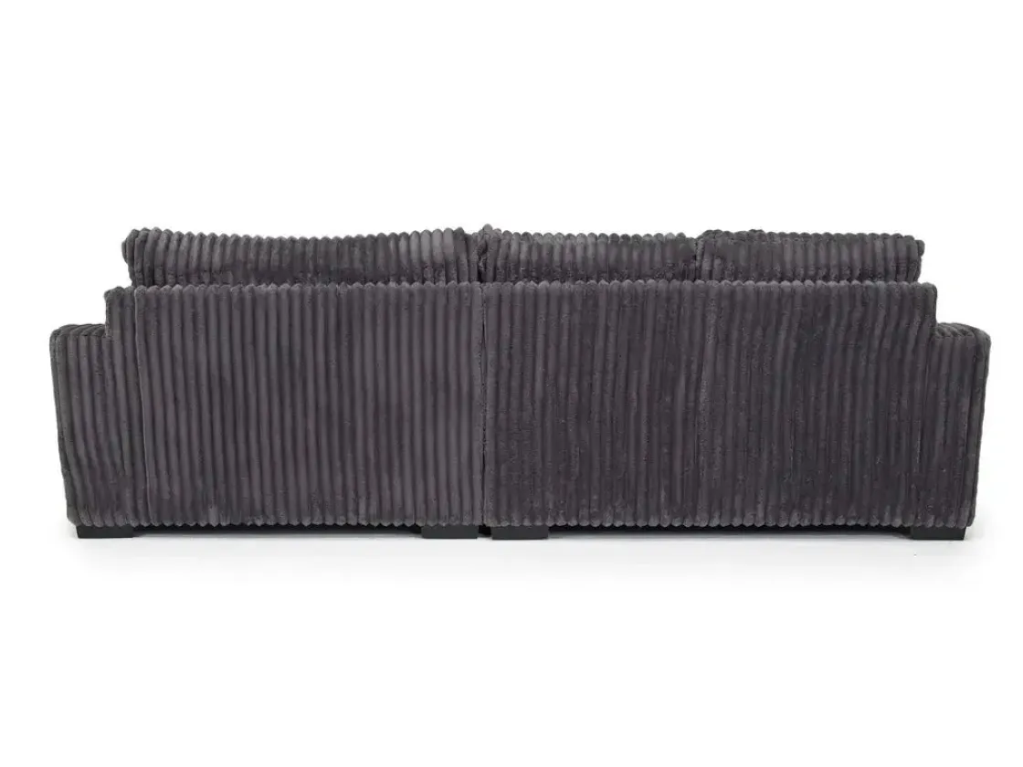 Mor Furniture Casper Sofa Chaise In Pony Slate, Left Facing