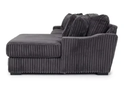 Mor Furniture Casper Sofa Chaise In Pony Slate, Left Facing
