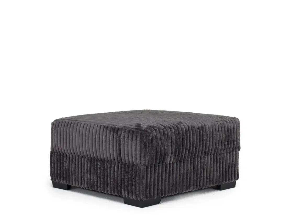 Mor Furniture Casper Storage Ottoman In Pony Slate