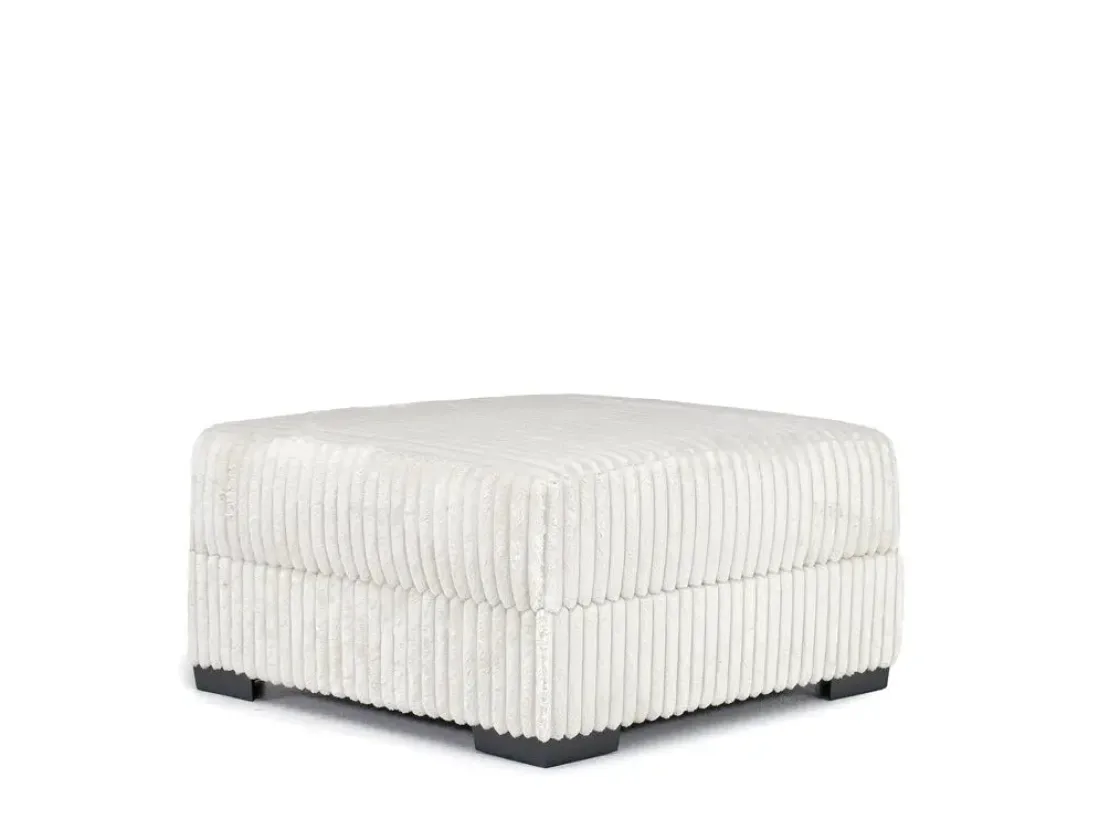 Mor Furniture Casper Storage Ottoman In Pony Slate