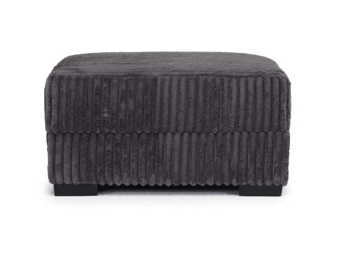 Mor Furniture Casper Storage Ottoman In Pony Slate