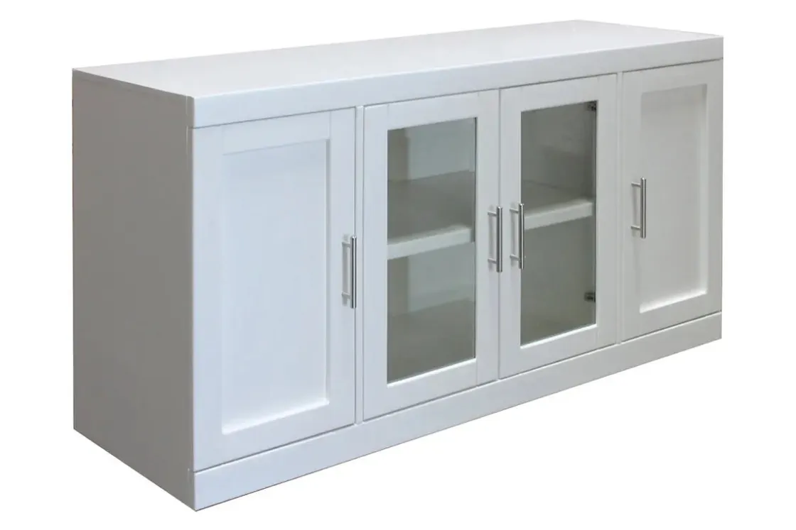Mor Furniture Catalina Media Console In White, 56 Inch