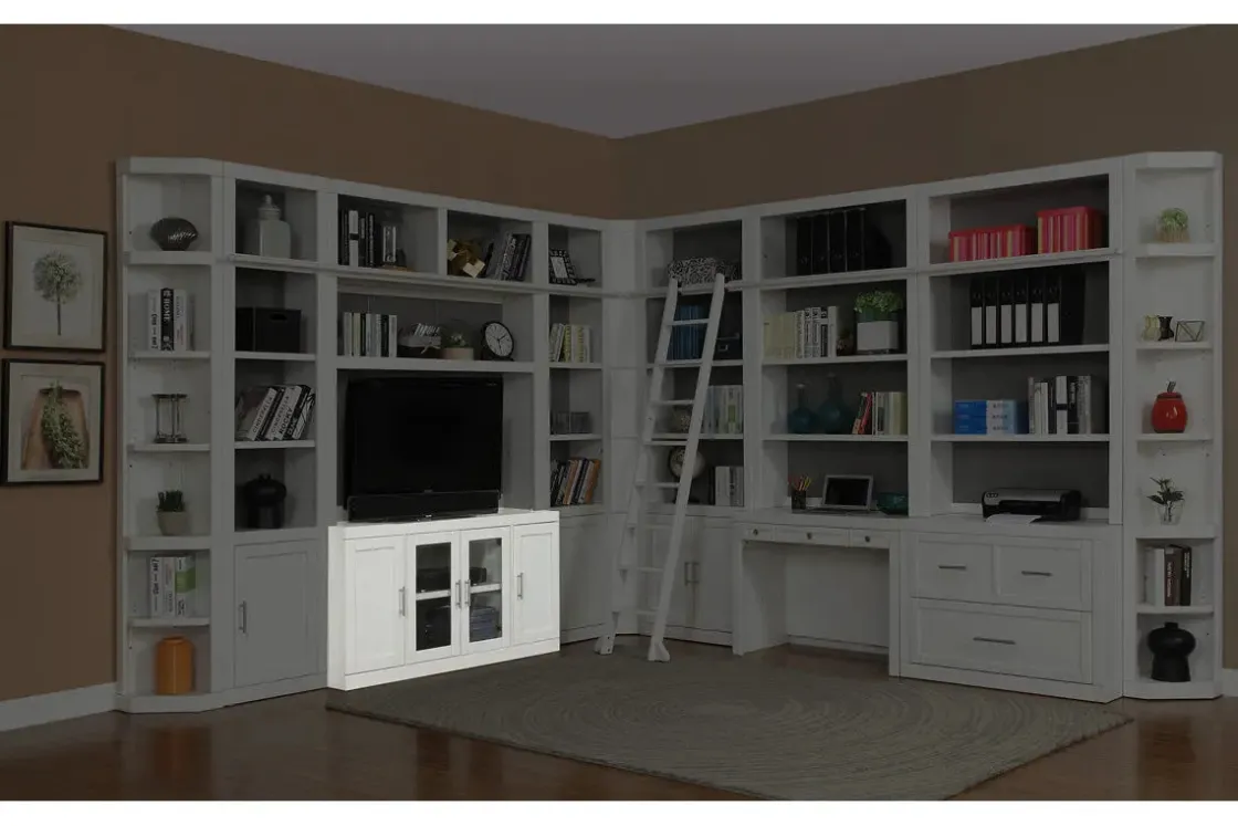 Mor Furniture Catalina Media Console In White, 56 Inch