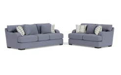 Mor Furniture Catamaran Crypton Performance Sofa & Loveseat In Custom