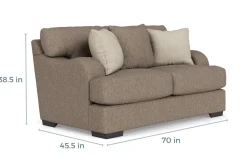 Mor Furniture Catamaran Loveseat - Custom Order