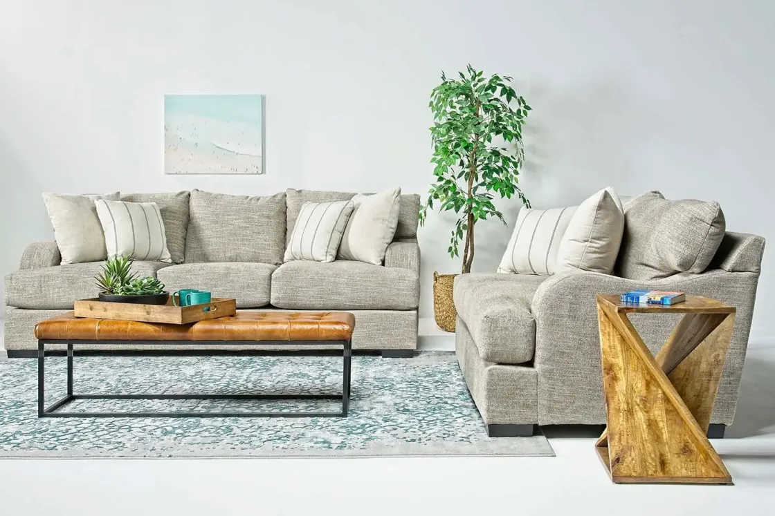 Mor Furniture Catamaran Loveseat In