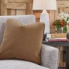 Mor Furniture Caygan Throw Pillow In Honey