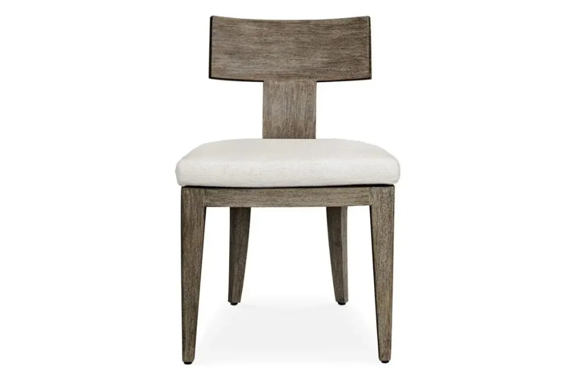 Mor Furniture Celini Outdoor Side Chair In Brown, Set Of 2