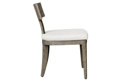 Mor Furniture Celini Outdoor Side Chair In Brown, Set Of 2