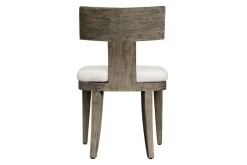 Mor Furniture Celini Outdoor Side Chair In Brown, Set Of 2