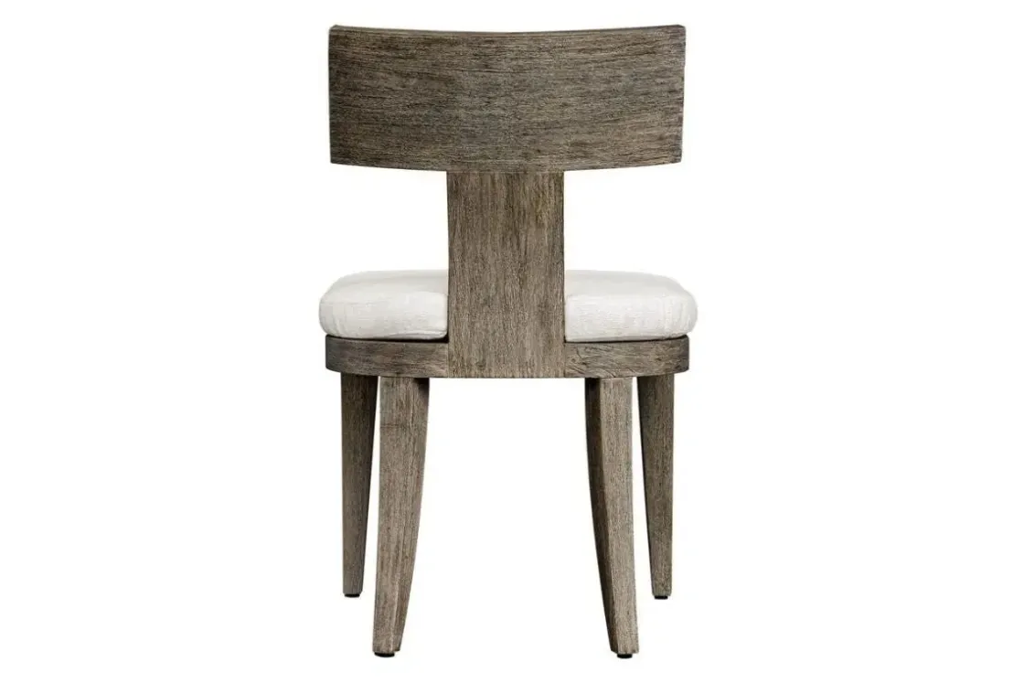 Mor Furniture Celini Outdoor Side Chair In Brown, Set Of 2