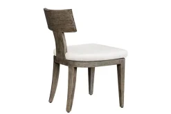 Mor Furniture Celini Outdoor Side Chair In Brown, Set Of 2