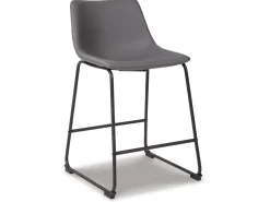 Mor Furniture Centiar Counter Height Stool In Gray