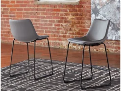 Mor Furniture Centiar Counter Height Stool In Gray