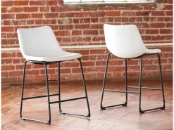 Mor Furniture Centiar Counter Height Stool In Gray