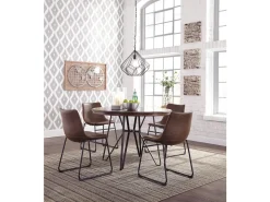 Mor Furniture Centiar Side Chair In Black