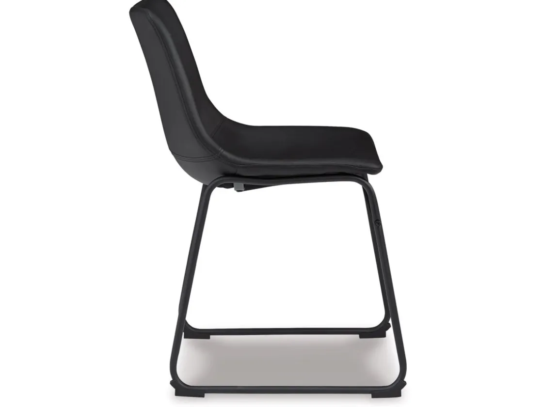Mor Furniture Centiar Side Chair In Black