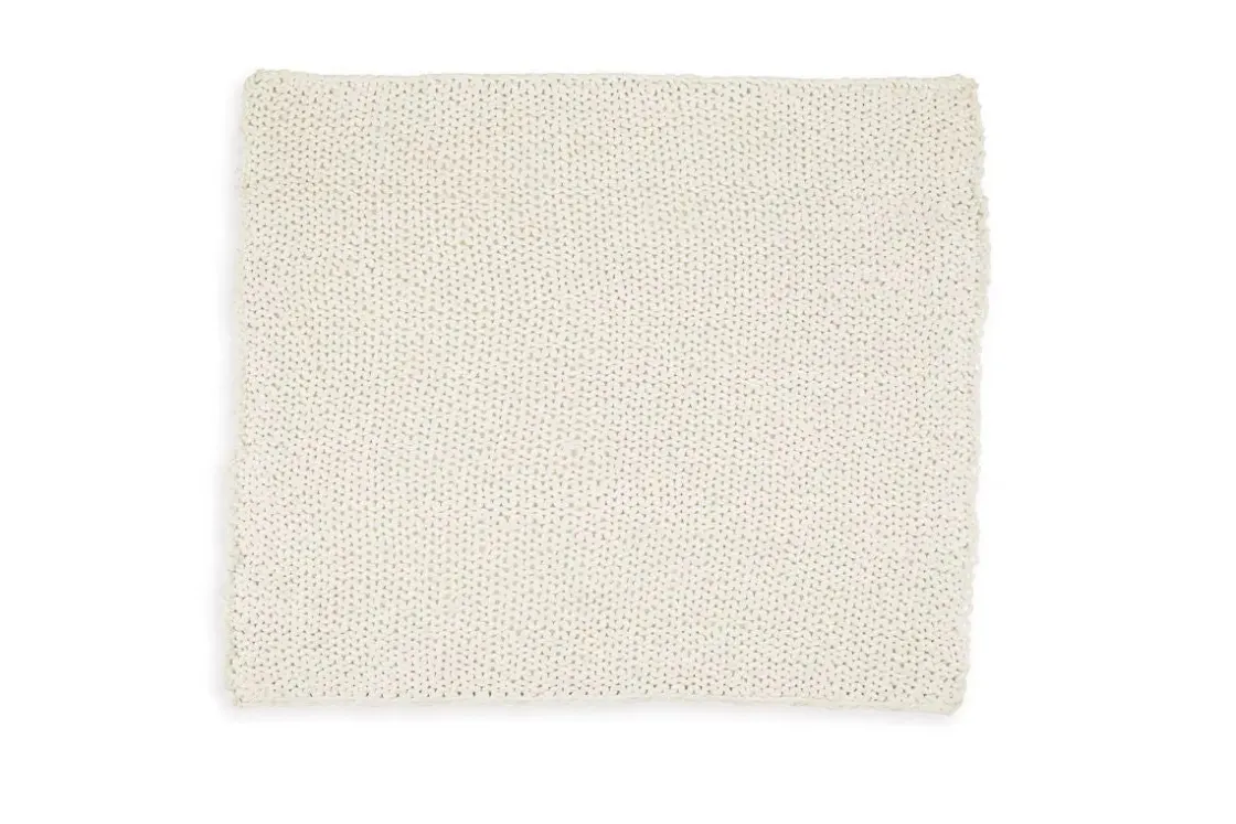 Mor Furniture Chaddon Throw Blanket In Ivory/Gray/Taupe