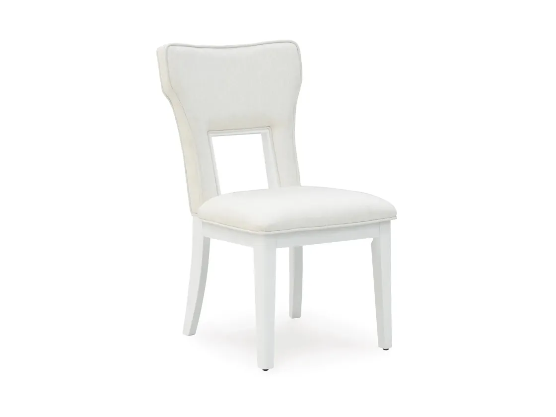 Mor Furniture Chalanna Dining Table & 6 Chairs In White
