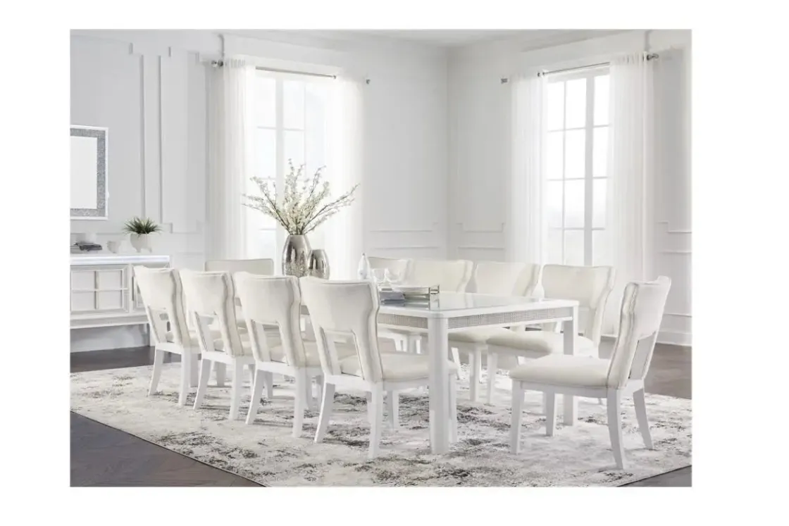 Mor Furniture Chalanna Dining Table In White