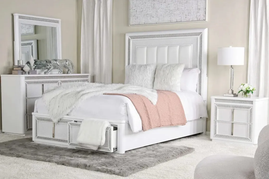 Mor Furniture Chalanna Nightstand In White