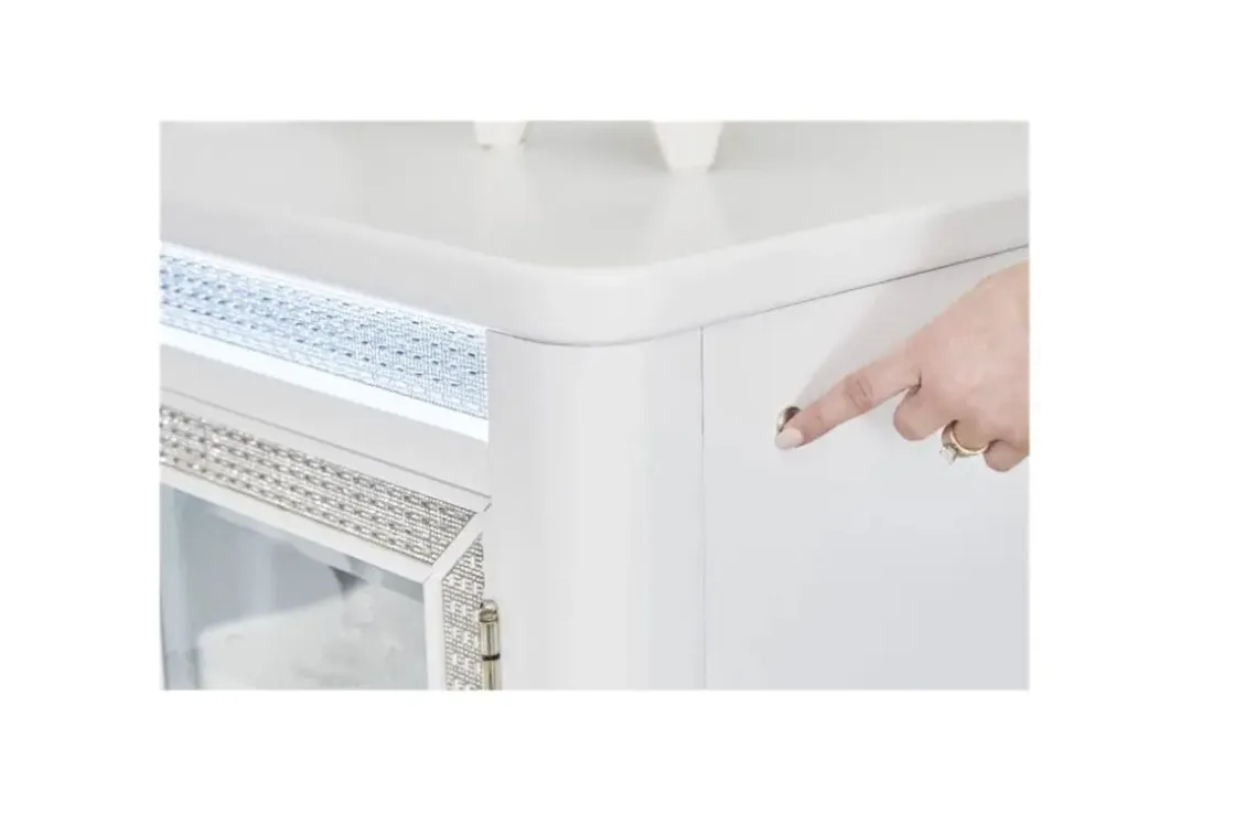 Mor Furniture Chalanna Server In White
