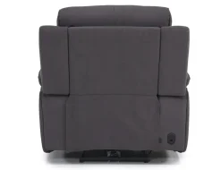 Mor Furniture Chanell 2 Power Recliner In New Nappa Gray