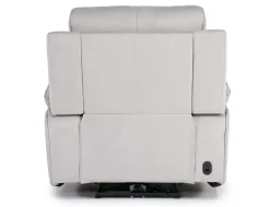 Mor Furniture Chanell 2 Power Recliner In New Nappa Gray