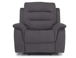 Mor Furniture Chanell Recliner In New Nappa Gray