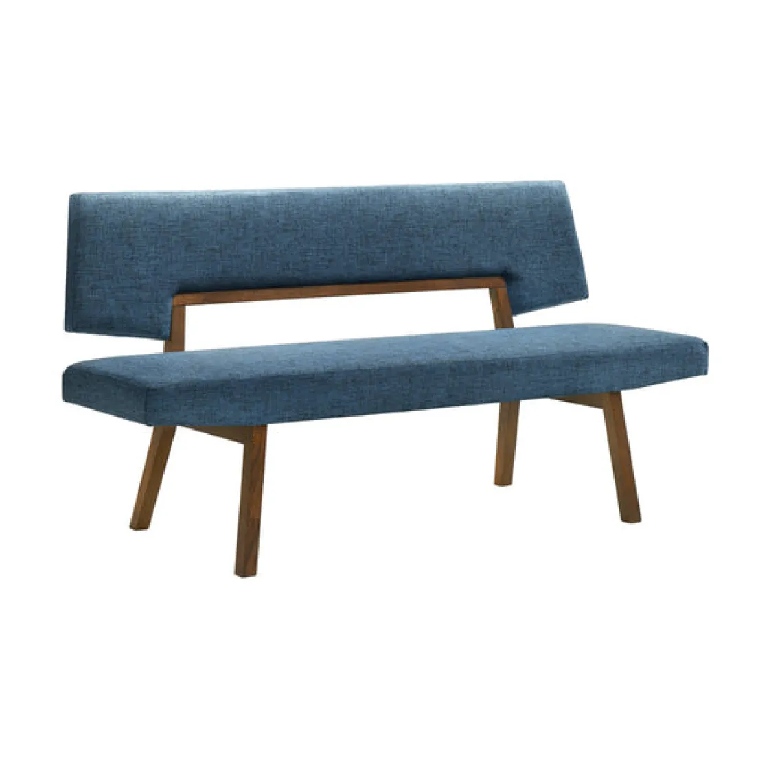 Mor Furniture Chanella Dining Bench In Blue