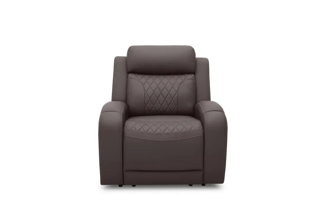 Mor Furniture Chillax 2 Power Recliner In Dark Gray