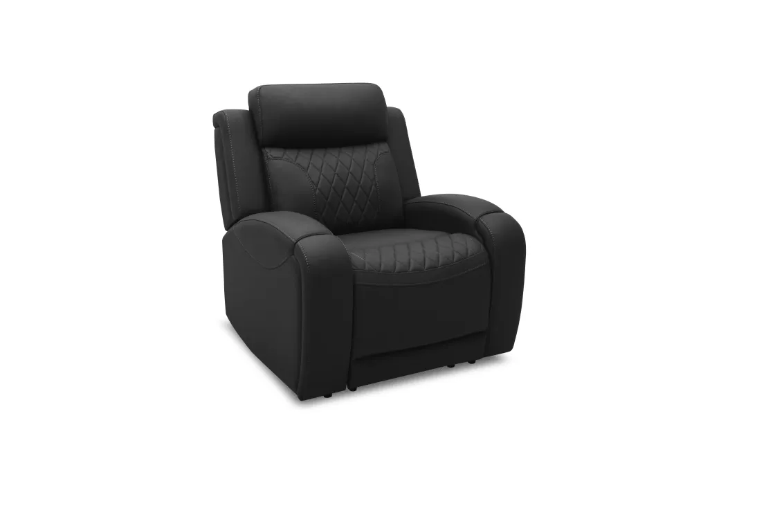 Mor Furniture Chillax 2 Power Recliner In Dark Gray