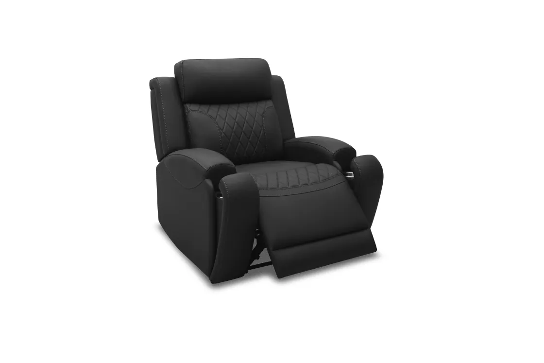 Mor Furniture Chillax 2 Power Recliner In Dark Gray