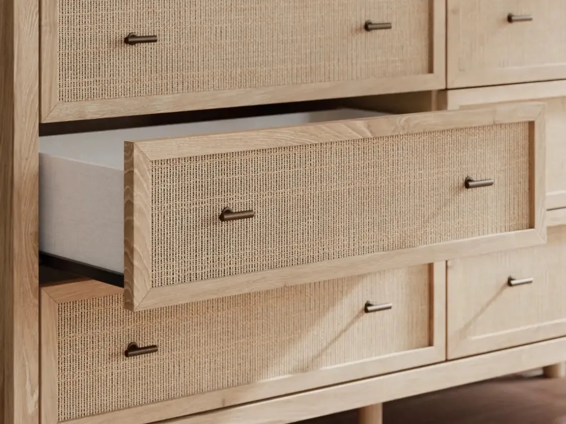 Mor Furniture Cielden Dresser In Tan