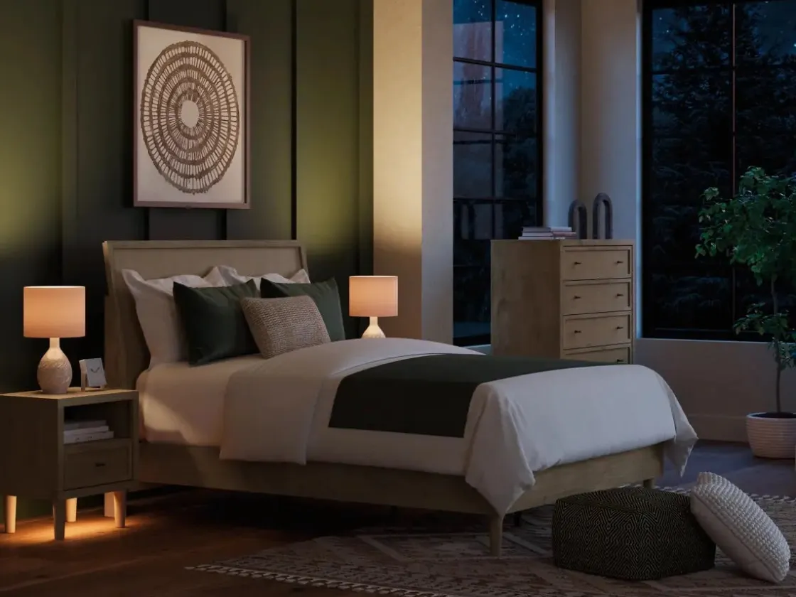 Mor Furniture Cielden Nightstand In Tan