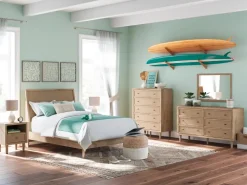 Mor Furniture Cielden Nightstand In Tan