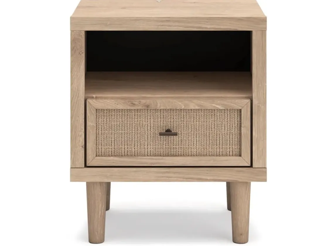 Mor Furniture Cielden Nightstand In Tan
