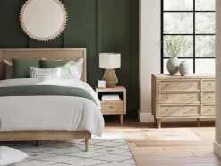 Mor Furniture Cielden Nightstand In Tan