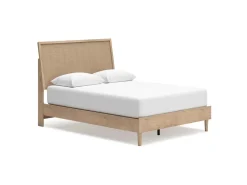 Mor Furniture Cielden Panel Bed In Tan, Twin
