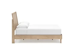 Mor Furniture Cielden Panel Bed In Tan, Twin