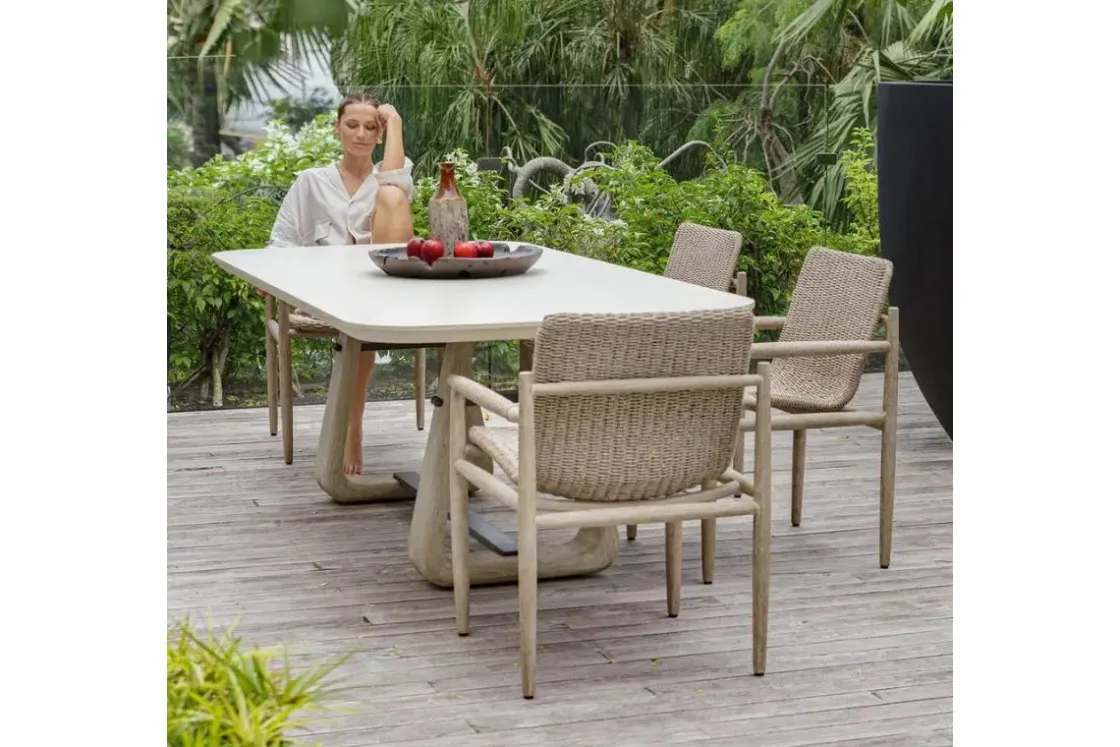 Mor Furniture Circa Outdoor Dining Table In Natural
