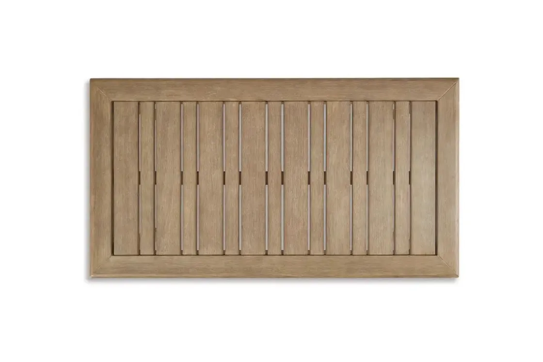 Mor Furniture Clare View Outdoor Coffee Table In Grayish Brown