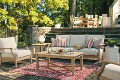 Mor Furniture Clare View Outdoor Coffee Table In Grayish Brown