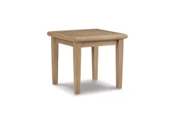 Mor Furniture Clare View Outdoor End Table In Grayish Brown