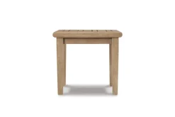 Mor Furniture Clare View Outdoor End Table In Grayish Brown