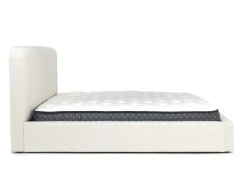Mor Furniture Cloud Boucle Upholstered Panel Bed In Maya Boucle, Queen