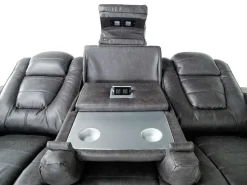 Mor Furniture Cody 2 Power Sofa In Gray