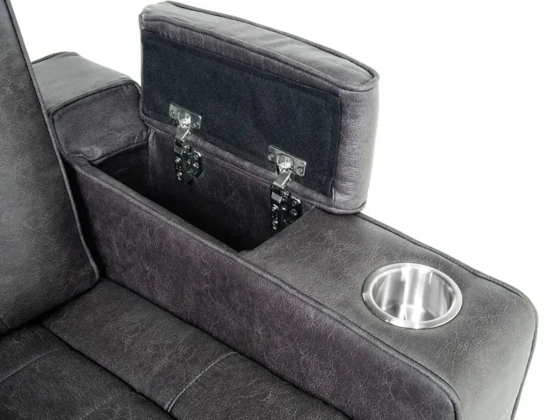 Mor Furniture Cody 2 Power Sofa In Gray