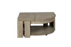 Mor Furniture Conrad Lift Top Coffee Table In Stone Harbor Gray